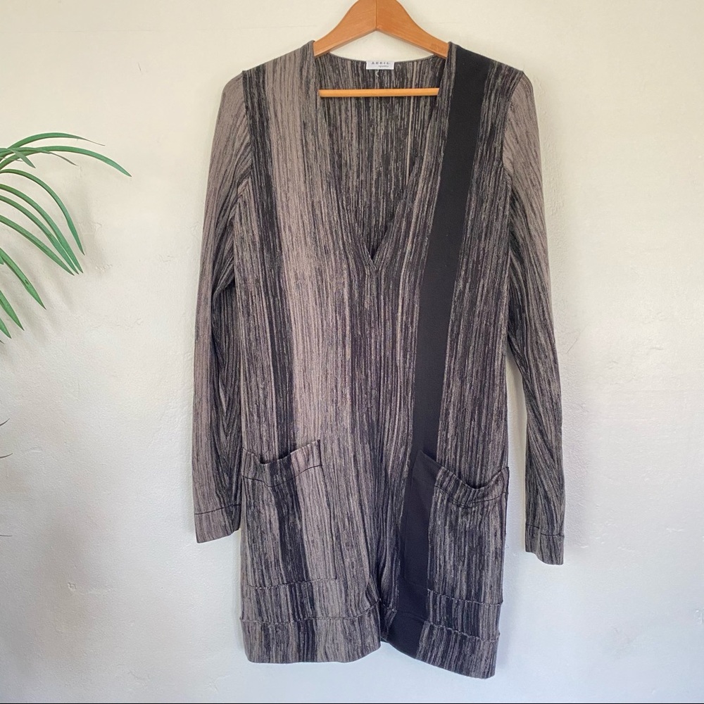 Akris Punto 100% Soft Wool Snap Button Cardigan - image 1